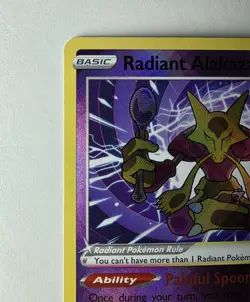 Radiant Alakazam Radiant Rare Prize Pack Series Cards 059/195 - Image 2