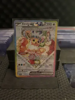 Pokemon TCG Eevee EX 174 Prismatic Evolutions SPC Promo Card (NM Condition) - Image 1