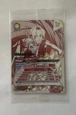 Union Arena Fullmetal Alchemist Rare Battle Promo Card And AP Sleeves - Image 2