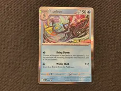 Pokemon Card Inteleon MEP 002 - Mega Evolution Prerelease Black Star Promo - Image 1