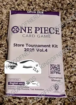 One Piece Card Game Store Tournament Kit 2025 Vol 4 English Sealed FREE SHIPPING - Image 2