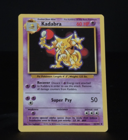 Kadabra - 1999 Base Set 32/102 Pokemon Card 151 WOTC - Image 1