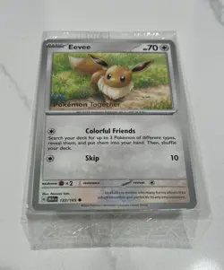 Eevee - (Pokemon Together) 133/165 Miscellaneous Cards & Products SEALED - Image 2