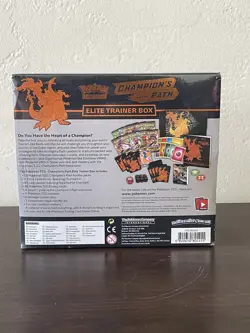 Pokemon TCG: Charizard Champion’s Path Elite Trainer Box (155+ Cards) NEW SEALED 820650805455 - Image 2