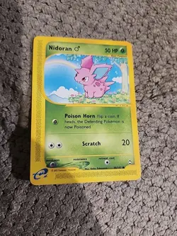 Pokemon Nidoran TCG Card Aquapolis 96/147 - Image 1