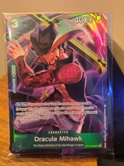 Dracule Mihawk (Illustration Box Vol.4) ST12-003 One Piece Promotion Cards Foil - Image 1