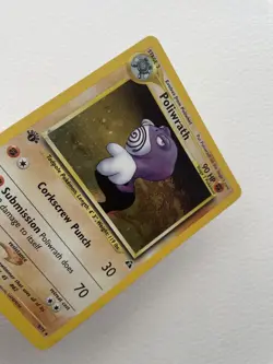 Pokemon Card: Neo Discovery 1st Edition Holo Rare: Poliwrath 9/75 - Image 2