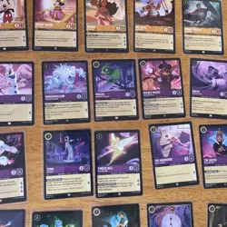 Disney Lorcana Chapter 1 Lot Over 100 Cards No Duplicates All Cards Pictured (P) - Image 5