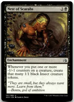 MTG Nest of Scarabs U Amonkhet 101 LP - Image 1