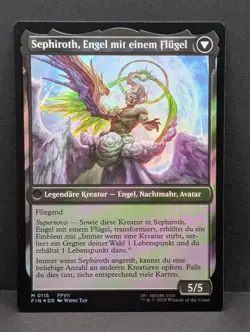 Sephiroth Fabled SOLDIER Prerelease MTG Magic FFVII Final Fantasy 7 GERMAN - Image 2