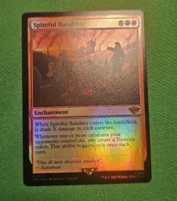 Spiteful Banditry FOIL MYTHIC M0149 MTG LOTR N/M Unplayed TOME - Image 1