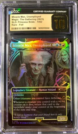 Miracle Max - Princess Bride Secret Lair Drop Series Foil MTG - CGC Pristine 10 - Image 1