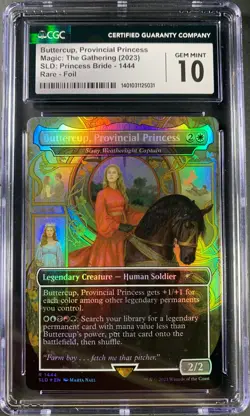 Buttercup, Provincial Princess - Princess Bride Secret Lair Drop MTG CGC 10 - Image 1