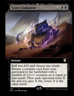 Grave Endeavor (Extended Art) 293 R Commander: Adventures in the Forgotten Realm - Image 1