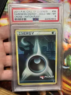 Pokemon Umbreon Energy Play Promo Crosshatch PSA Call Of Legends 94/95 Nachtara - Image 1