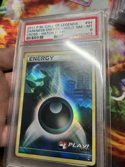 Pokemon Umbreon Energy Play Promo Crosshatch PSA Call Of Legends 94/95 Nachtara - Image 2