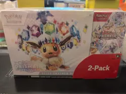Pokemon TCG Prismatic Evolutions ETB with Booster Bundle Sealed NIB Costco 2pack - Image 1