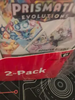 Pokemon TCG Prismatic Evolutions ETB with Booster Bundle Sealed NIB Costco 2pack - Image 4