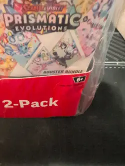 Pokemon TCG Prismatic Evolutions ETB with Booster Bundle Sealed NIB Costco 2pack - Image 5