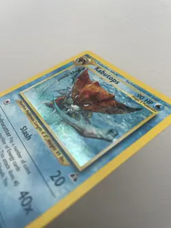 Kabutops 6/75 Rare Holo Neo Discovery WOTC Pokemon TCG Vintage - Image 2