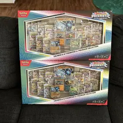 Pokemon Lucario Ex Tyranitar Ex Premium Collection Prismatic Evolutions Lot of 2 - Image 1