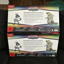 Pokemon Lucario Ex Tyranitar Ex Premium Collection Prismatic Evolutions Lot of 2 - Image 3