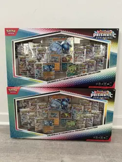 Pokemon Lucario Ex Tyranitar Ex Premium Collection Prismatic Evolution Lot of 2 - Image 1