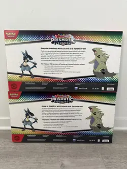 Pokemon Lucario Ex Tyranitar Ex Premium Collection Prismatic Evolution Lot of 2 - Image 2