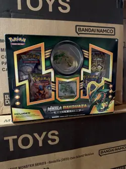 Pokemon 2015 Mega Rayquaza Box Sealed - Image 1