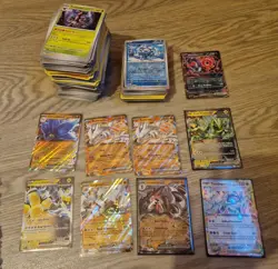 Pokemon TCG Bulk Bundle Including Holo/Rev Holo And EX Mixed Sets - Image 1