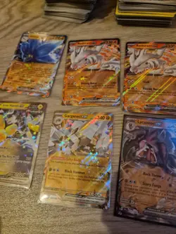 Pokemon TCG Bulk Bundle Including Holo/Rev Holo And EX Mixed Sets - Image 4