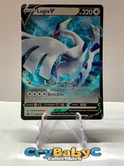 Pokemon Lugia V SWSH301 Sword & Shield BLACK STAR PROMO - Image 1