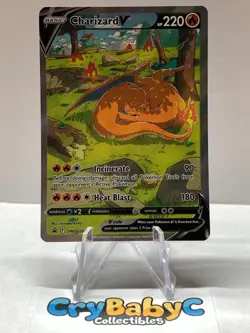 Pokemon Charizard V SWSH260 Sword & Shield BLACK STAR PROMO - Image 1