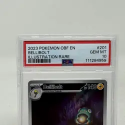 Pokemon Bellibolt 201/197 Obsidian Flames Illustration Rare PSA 10 - Image 2
