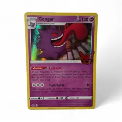 Gengar (2021 Copyright Date) 057/198 Trick or Trade Pokemon TCG Holo - NM - Image 1