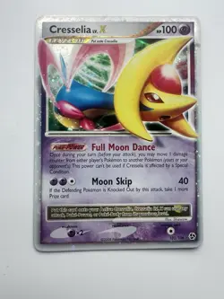 Cresselia LV. X 103/106 LP MP Pokemon DP Great Encounters Ultra Rare Holo - Image 1