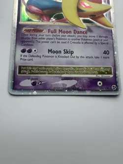 Cresselia LV. X 103/106 LP MP Pokemon DP Great Encounters Ultra Rare Holo - Image 2