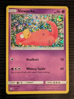 Slowpoke 005/012 [McDonald's 2018] Promo Holo - Pokemon TCG - LP/NM - Image 1