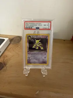 2000 Pokemon Rocket Dark Alakazam Holo 1st Edition #1 PSA 8 ✅ - Image 1