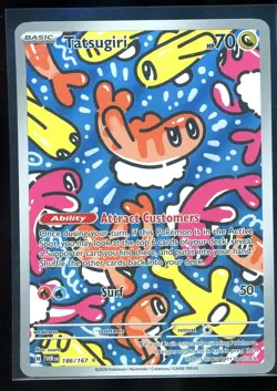 Tatsugiri #186/167 Twilight Masquerade NM/Near Mint Pokemon 2024 - Image 1