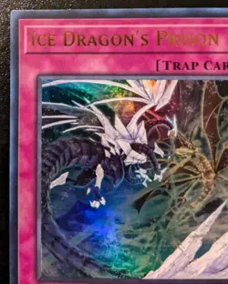 Ice Dragon's Prison RA01-EN078 1st Ed. Ultra Rare Rarity Collection Yu-Gi-Oh! - Image 2