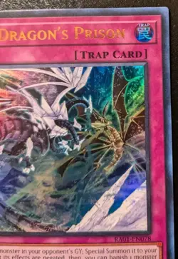 Ice Dragon's Prison RA01-EN078 1st Ed. Ultra Rare Rarity Collection Yu-Gi-Oh! - Image 3