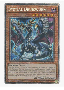 Bystial Druiswurm HP (Indent) - MP25-EN044 - Starlight Rare YuGiOh - Image 1