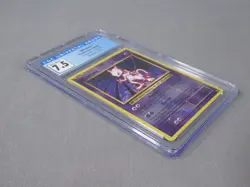 2016 Pokemon #51/108 Mewtwo Evolutions Reverse Holo Card Graded CGC 7.5 NM+ - Image 4