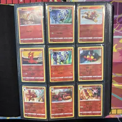 360X Holos & Reverse Holos Pokemon Card Collection + Ultra Pro Binder - Image 2