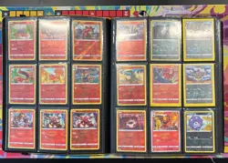 360X Holos & Reverse Holos Pokemon Card Collection + Ultra Pro Binder - Image 4