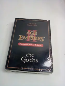 Award-winning Age of Empires II Expandable Card Game SEALED 100 the Goths - Image 2