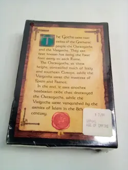 Award-winning Age of Empires II Expandable Card Game SEALED 100 the Goths - Image 3