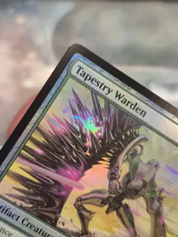 FOIL U 0209 Tapestry Warden Robot Creature Uncommon Edge of Eternities MTG Card - Image 2