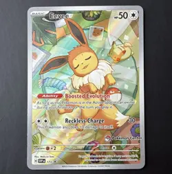 Pokemon Card Eevee 173 Pokemon Center Stamped Promo Card - Image 1